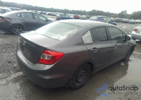 2012 Honda Civic Lx from USA, damaged, VIN 2HGFB2F50CH578247